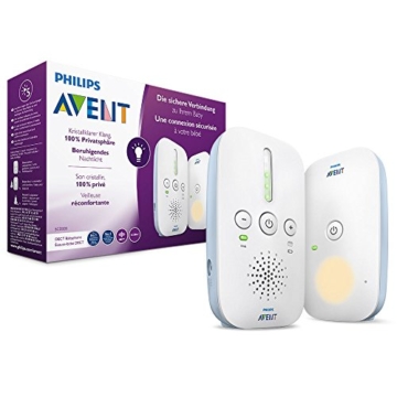 Philips Avent Audio-Babyphone SCD503/26, DECT-Technologie, Eco-Mode, 24 Std. Laufzeit, Nachtlicht - 1