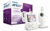 Philips AVENT SCD833/26 Video-Babyphone, 2,7 Zoll Farbdisplay, ECO-Mode, Gegensprechfunktion, weiß-grau - 1