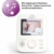 Philips AVENT SCD843/26 Video-Babyphone, 3,5 Zoll Farbdisplay, Eco-Mode, Gegensprechfunktion, Nachtlicht, weiß-grau - 7