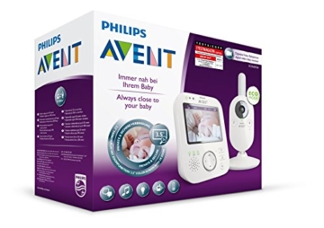 Philips Avent Video-Babyphone SCD630/26, 3,5 Zoll Farbdisplay, ECO-Mode, 10 Std. Akku, weiß/grau - 8