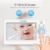 Video Babyphone,HOMIEE 2.0 Babyphone 360°Baby Kamera,5 Zoll LCD Monitor und 300m 2,4GWireless Verbindung, Ton und Temperaturalarm, Nachtsicht, Wiegenlied und Zweiwege Audio, Upgrade Version - 2