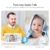 Video Babyphone,HOMIEE 2.0 Babyphone 360°Baby Kamera,5 Zoll LCD Monitor und 300m 2,4GWireless Verbindung, Ton und Temperaturalarm, Nachtsicht, Wiegenlied und Zweiwege Audio, Upgrade Version - 5